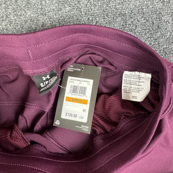 Under Armour UA Sportstyle Elite Jogger Mens Small Maroon Purple 1374658-572 NWT - Picture 4 of 8